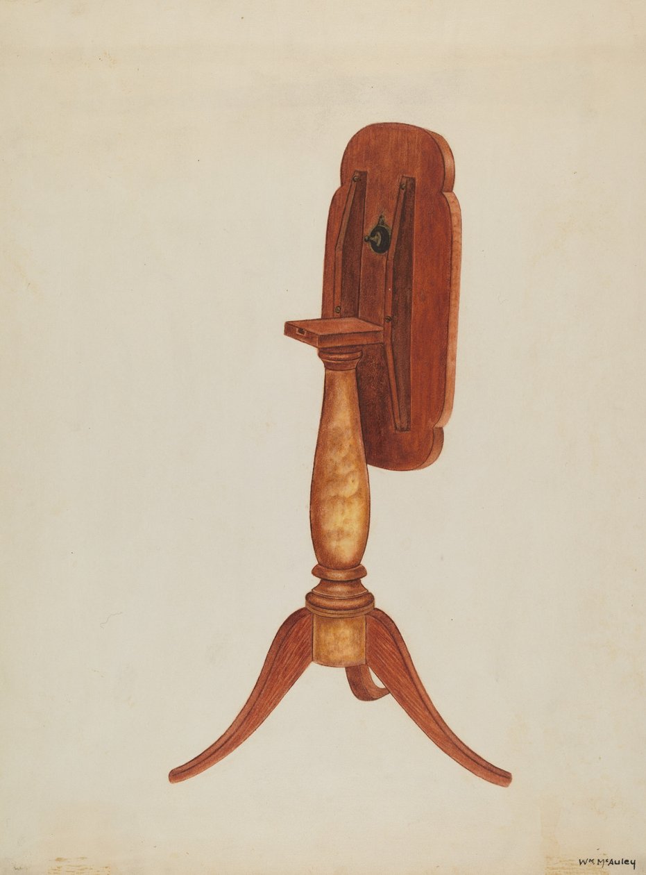Tipp-table eller Cant-table, 1937. av William McAuley