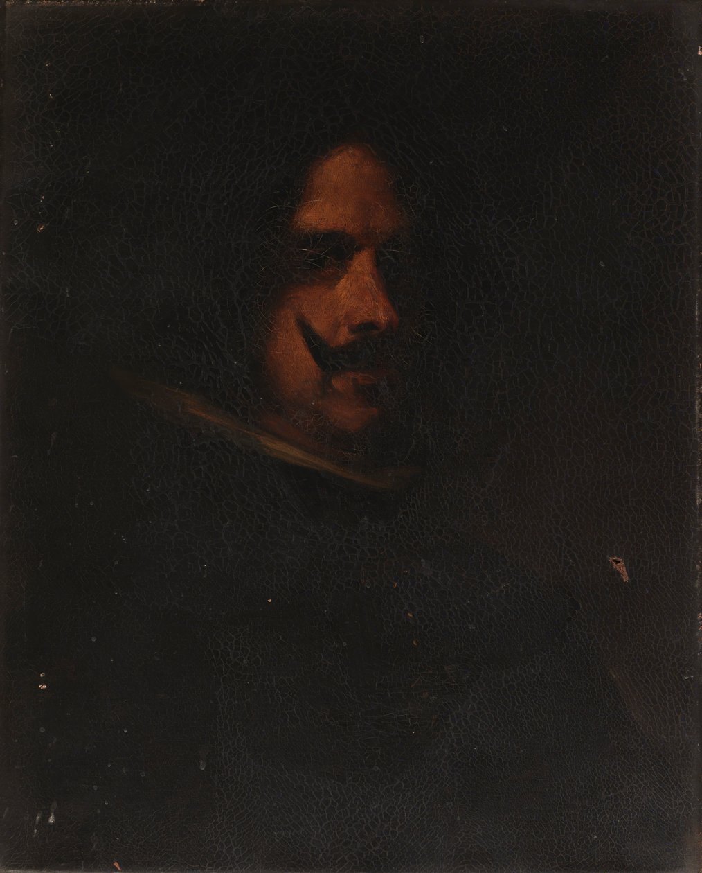 Head of a Man, ca. 1872-1879. av William Merritt Chase
