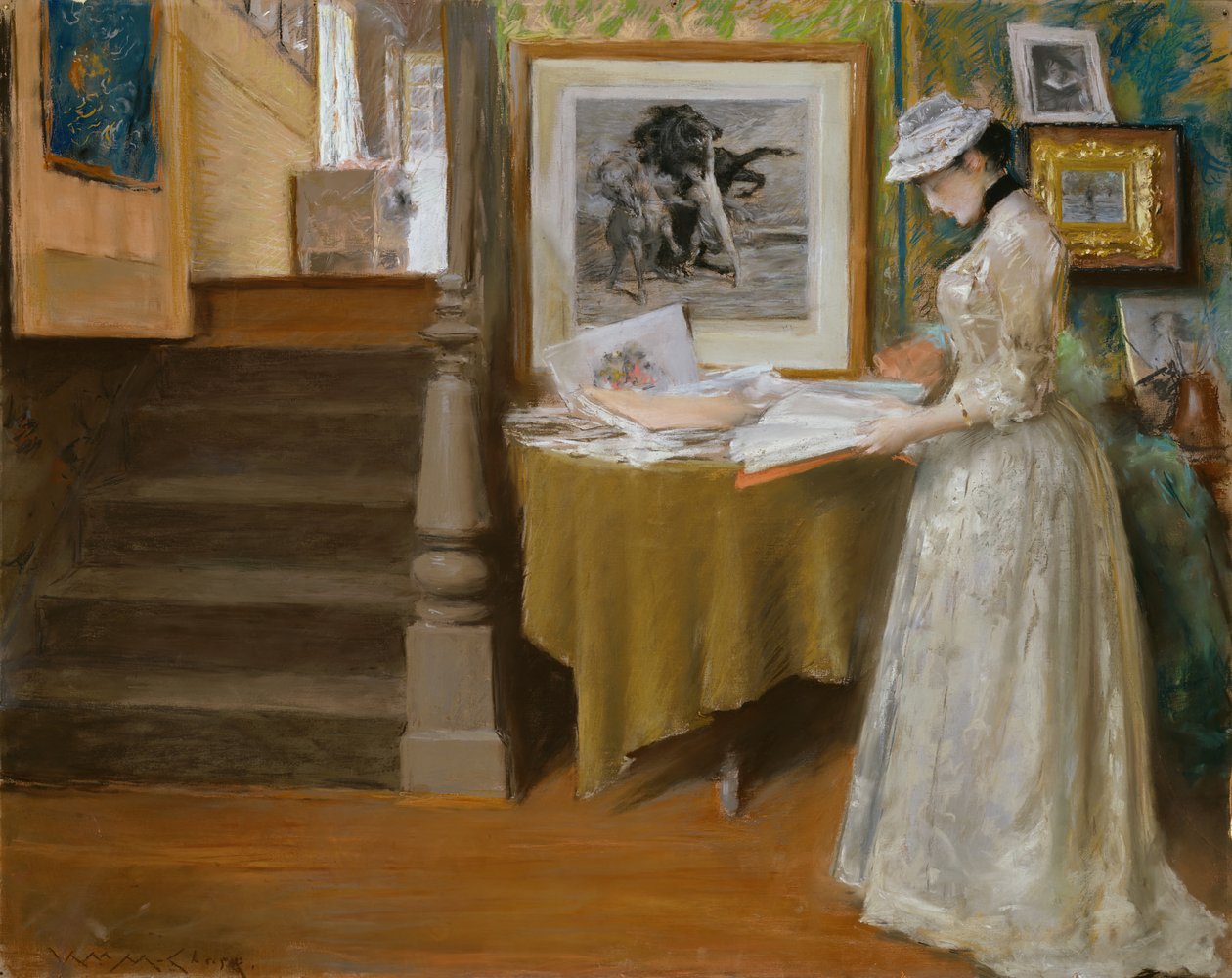 I studioet, ca. 1892-1893. av William Merritt Chase