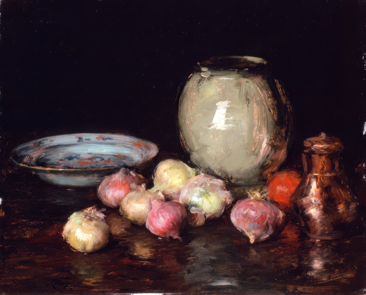 Bare løk av William Merritt Chase