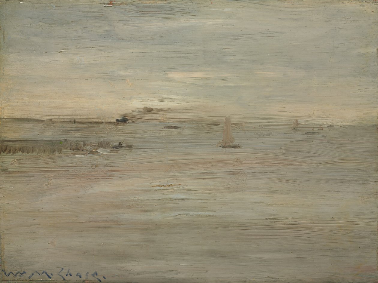 Marine, c. 1888. av William Merritt Chase