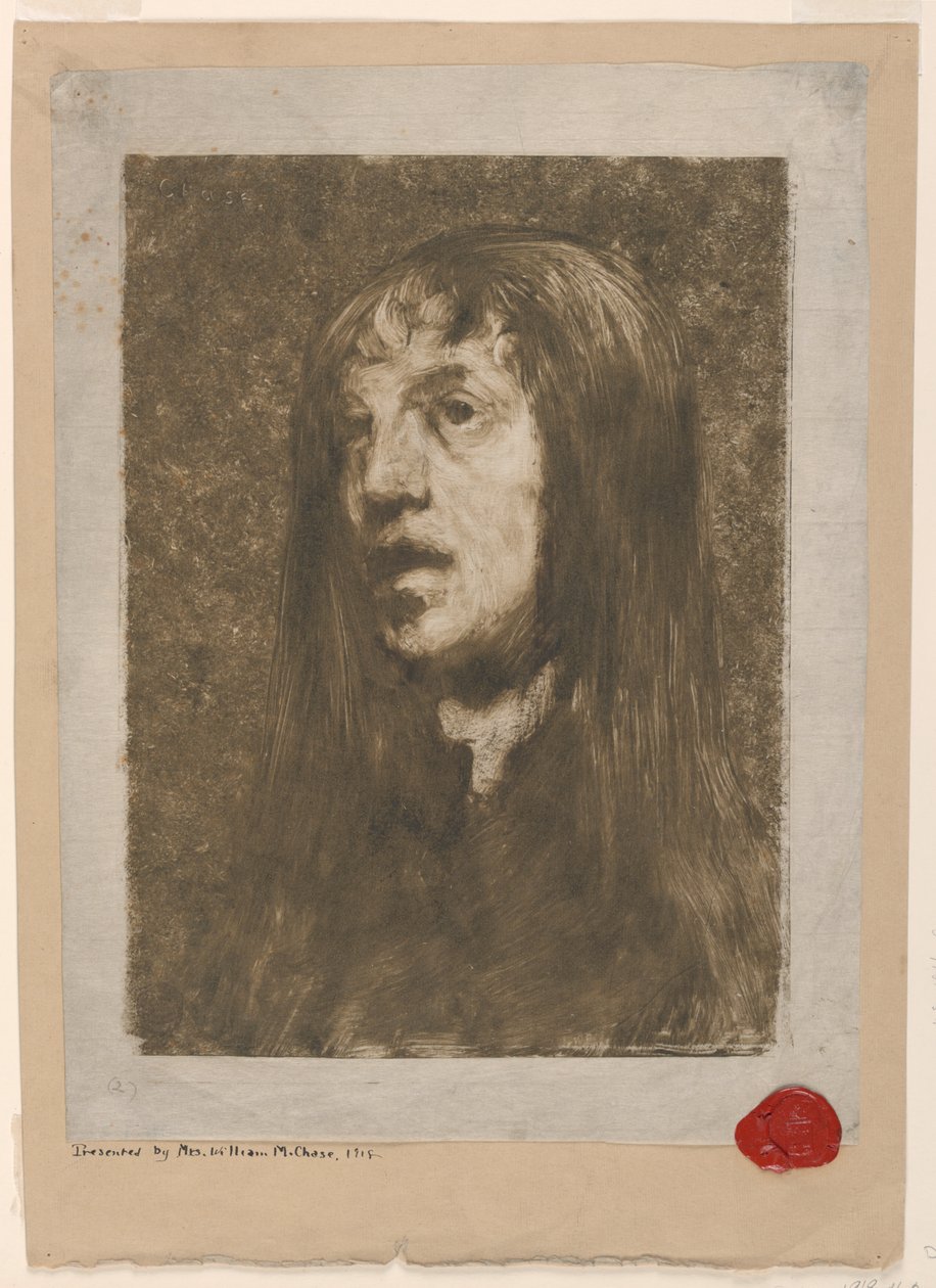Portrett av en kvinne av William Merritt Chase