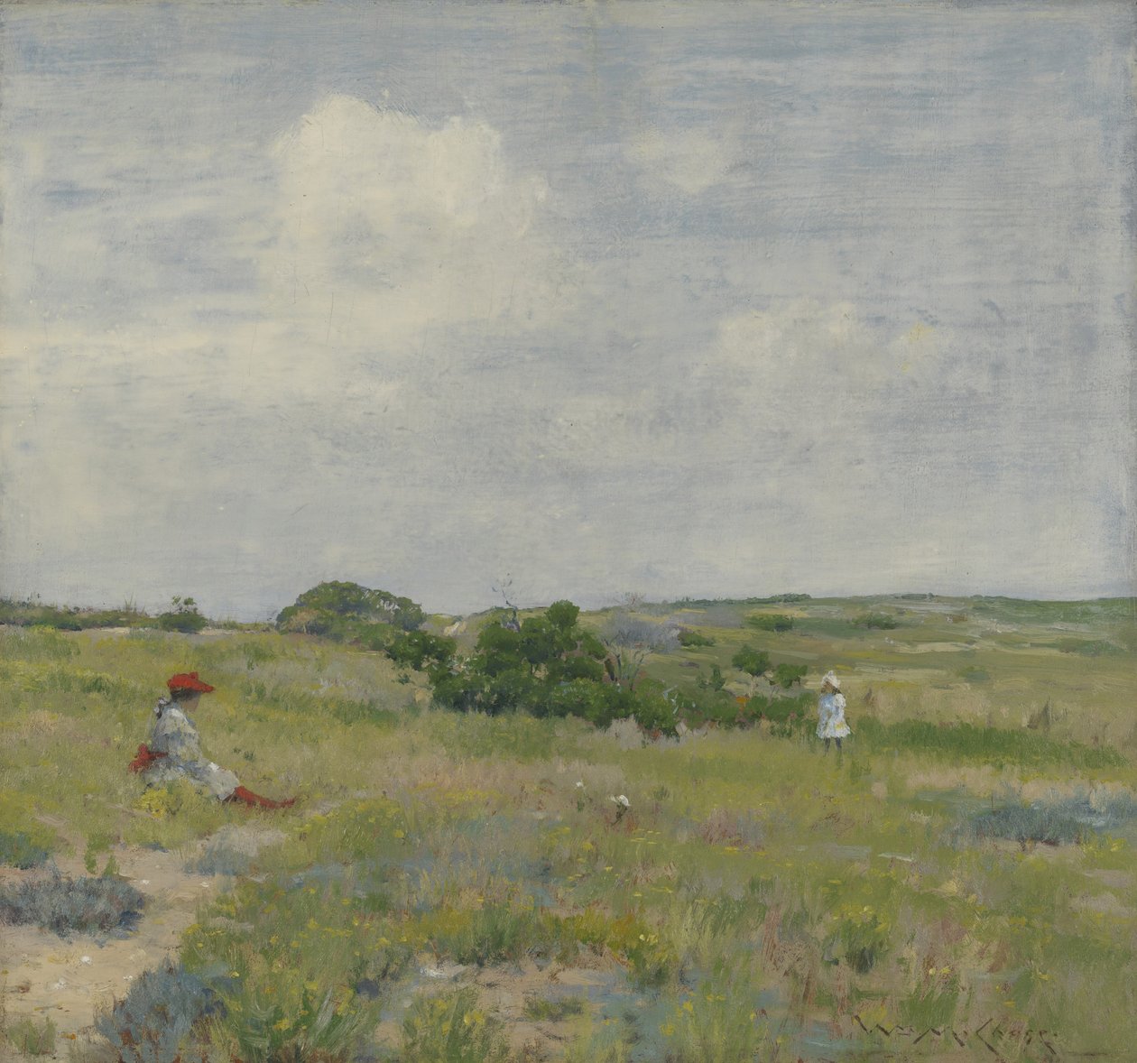 Shinnecock Hills, ca. 1895 av William Merritt Chase