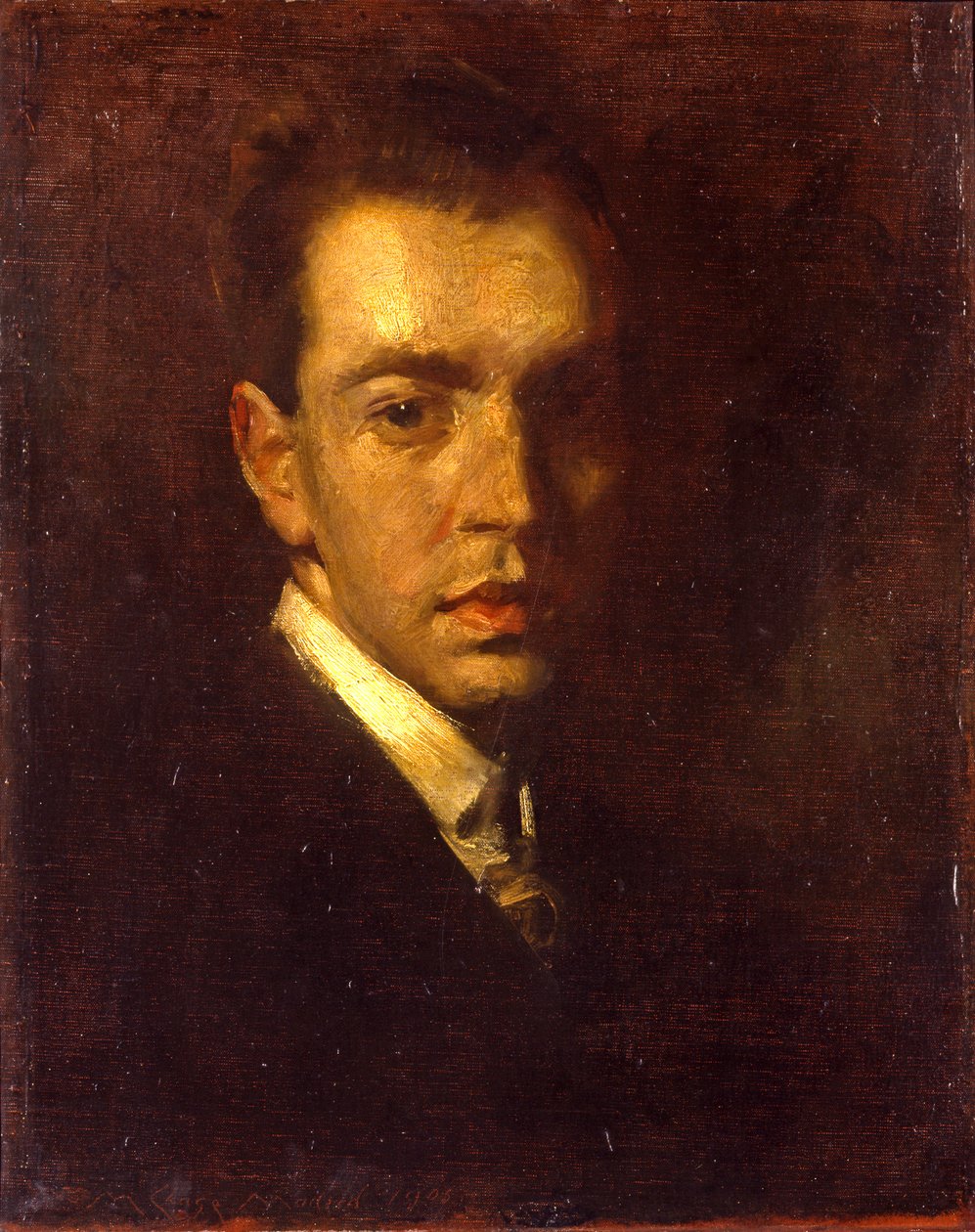 Walter Pach av William Merritt Chase
