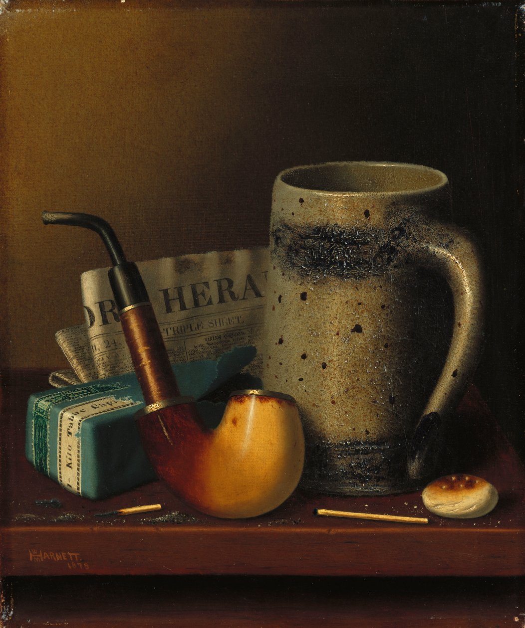 Herald, 1878 av William Michael Harnett