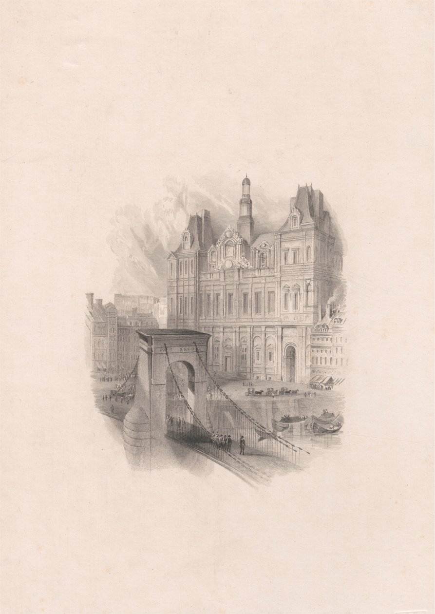 Rådhuset, Paris av William Miller