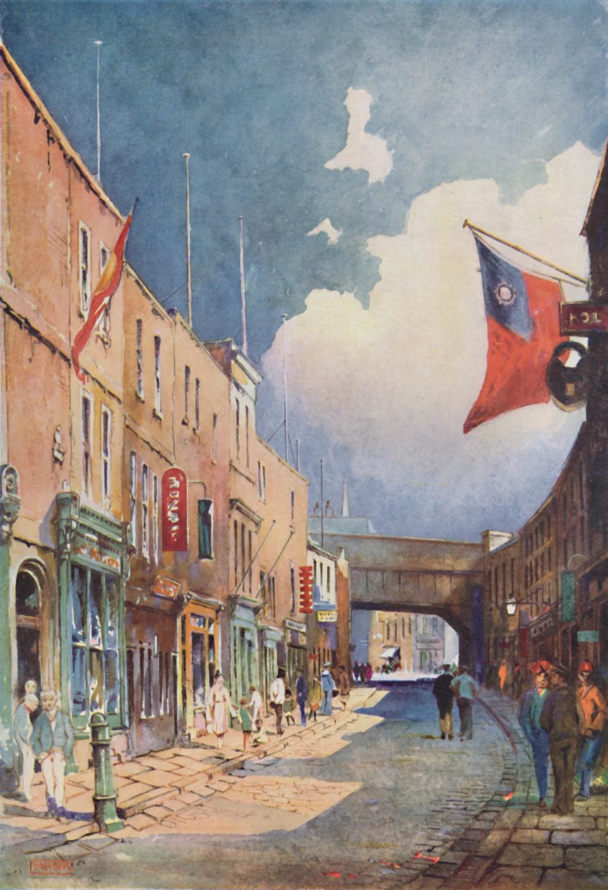 Chinatown, 1920, 1920 av William Monk