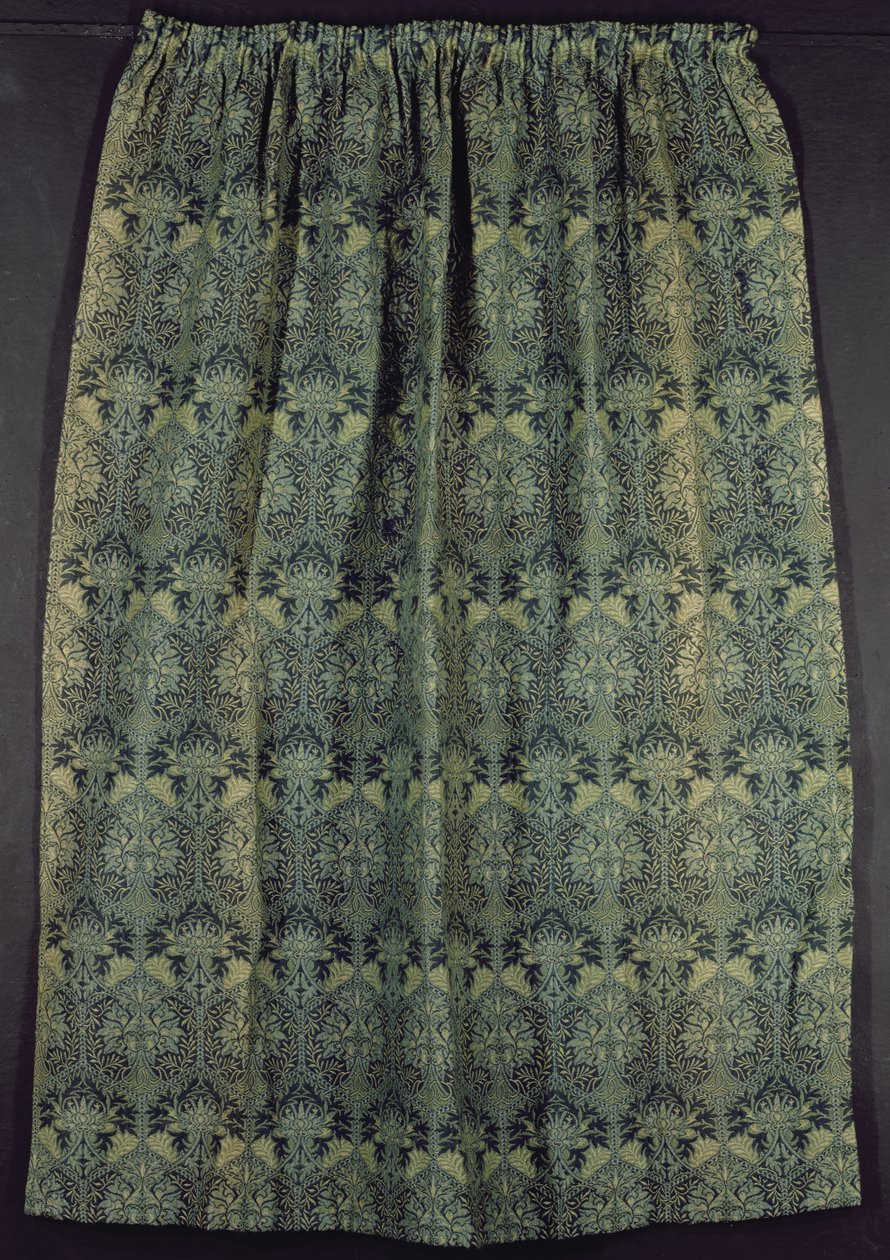 Gardin i "Honeycomb"-design (teppe) av William Morris