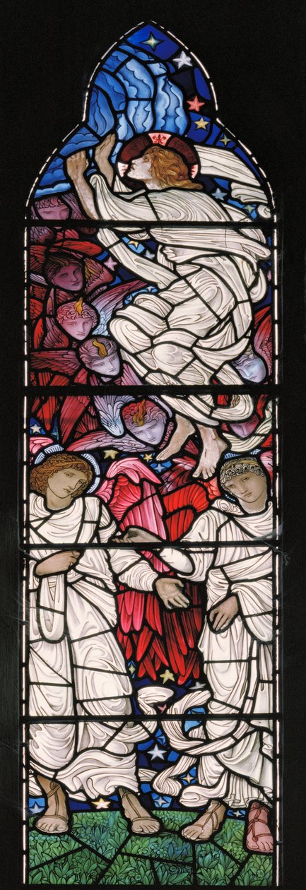 The Ascension, 1881 (farget glass) av William Morris