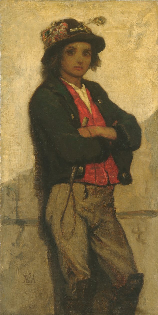 Italiensk gutt, 1866. av William Morris Hunt