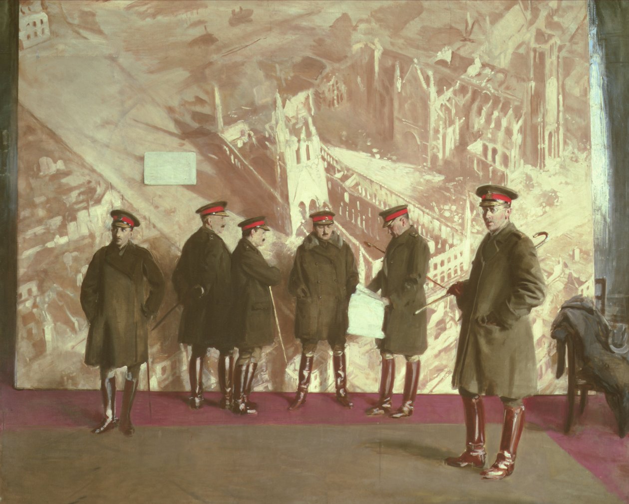 stab ved kanadisk hovedkvarter av William Nicholson