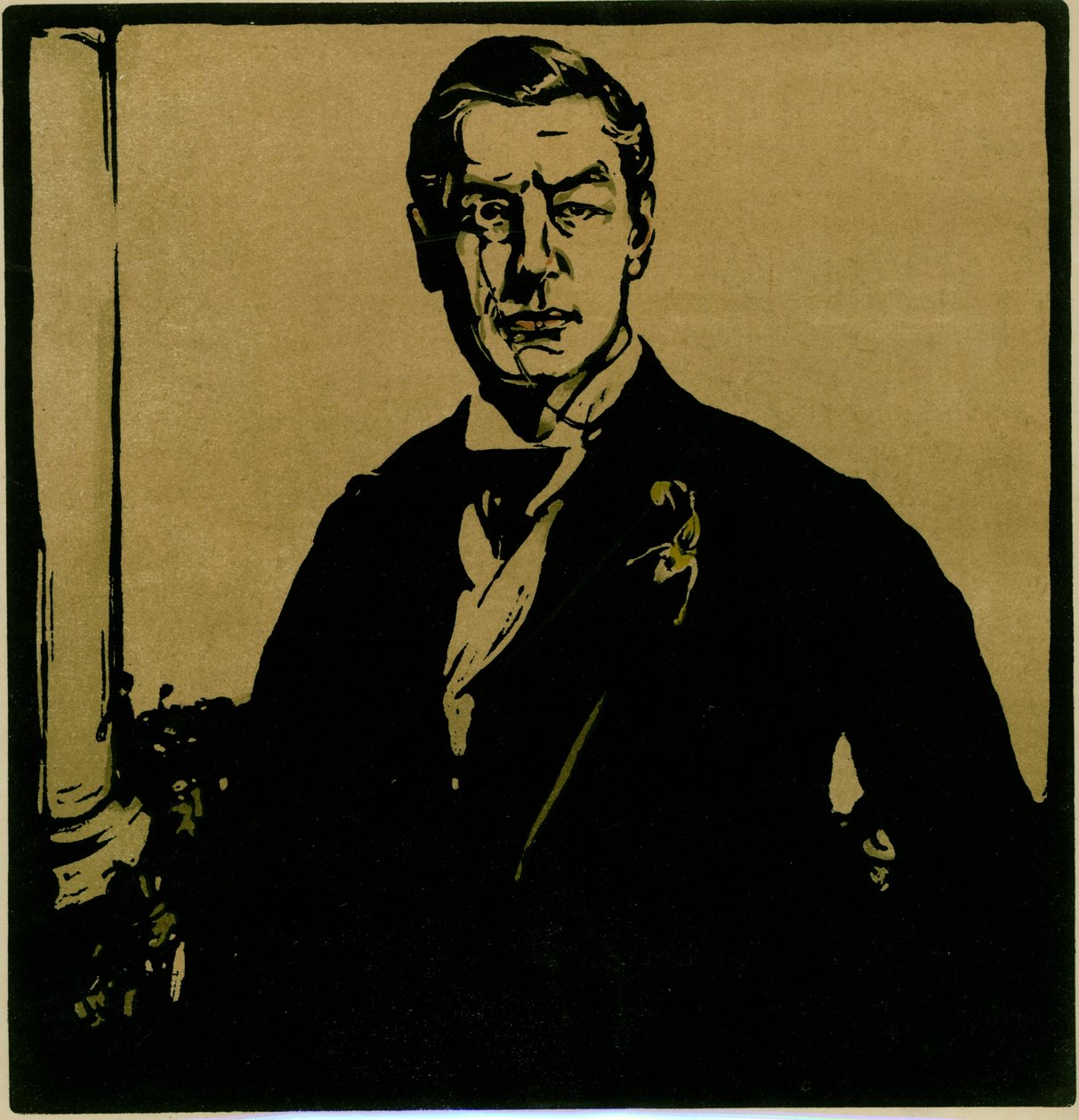 Joseph Chamberlain, ca. 1903 (litho-farge) av William Nicholson