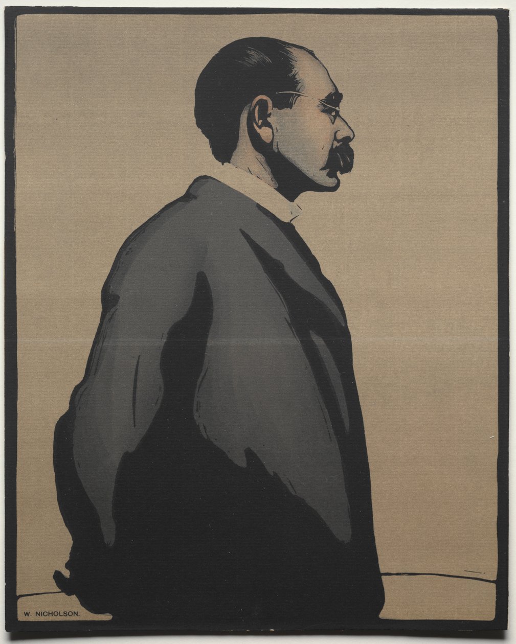 Rudyard Kipling av William Nicholson
