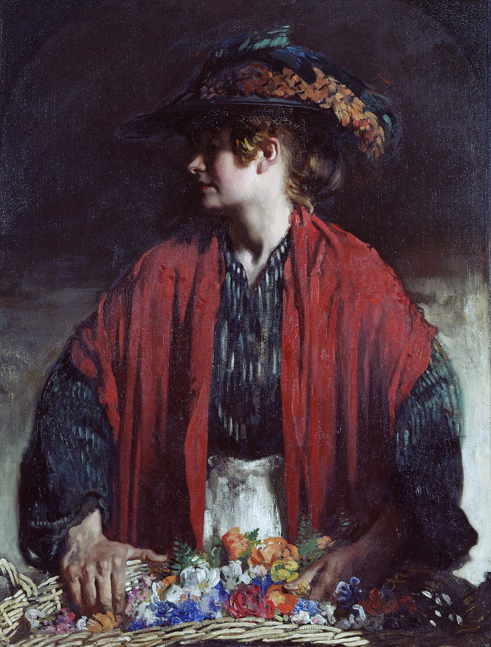 Lottie of Paradise Walk (olje på lerret) av William Orpen