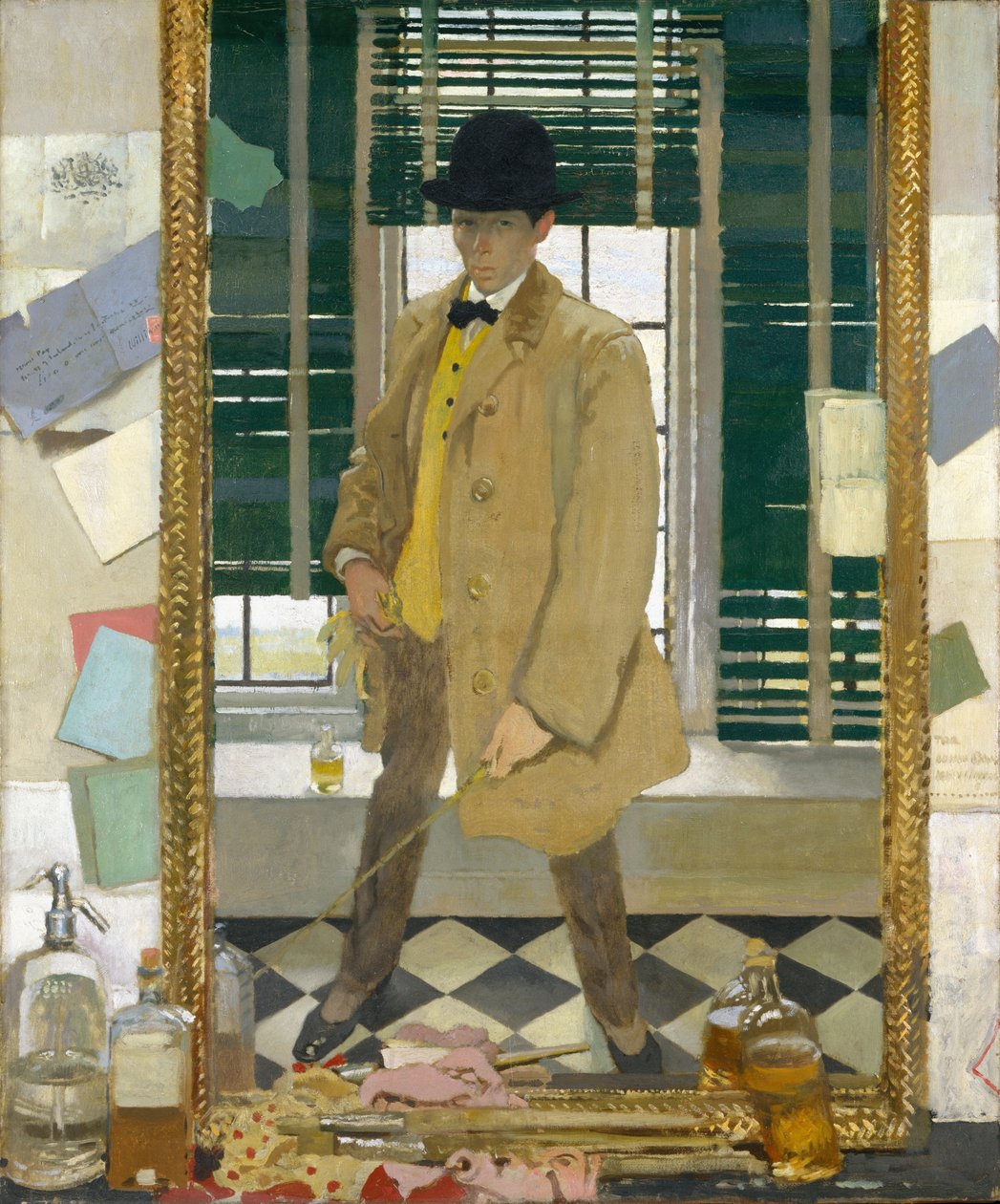 Selvportrett, ca. 1910 av William Orpen