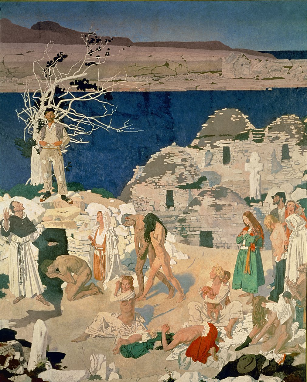The Holy Well, 1916 (tempera på lerret) av William Orpen