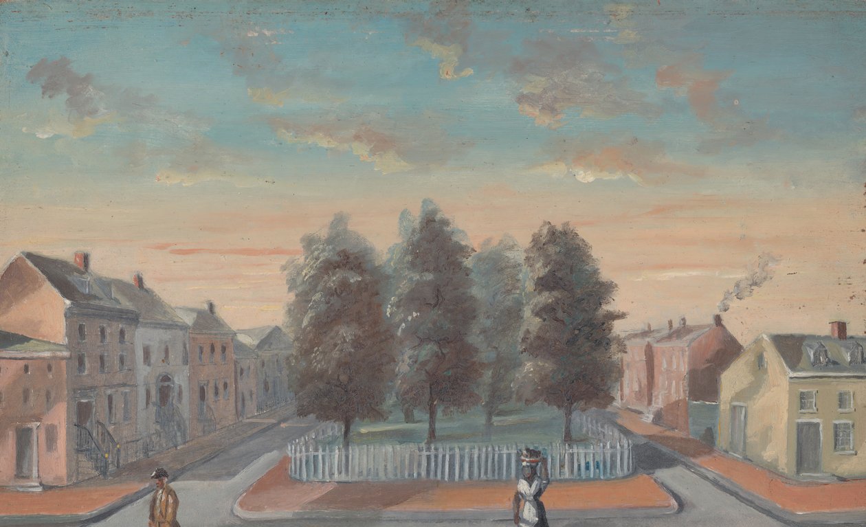 Bakte pærer i Duane Park, 1870-tallet. av William P. Chappel