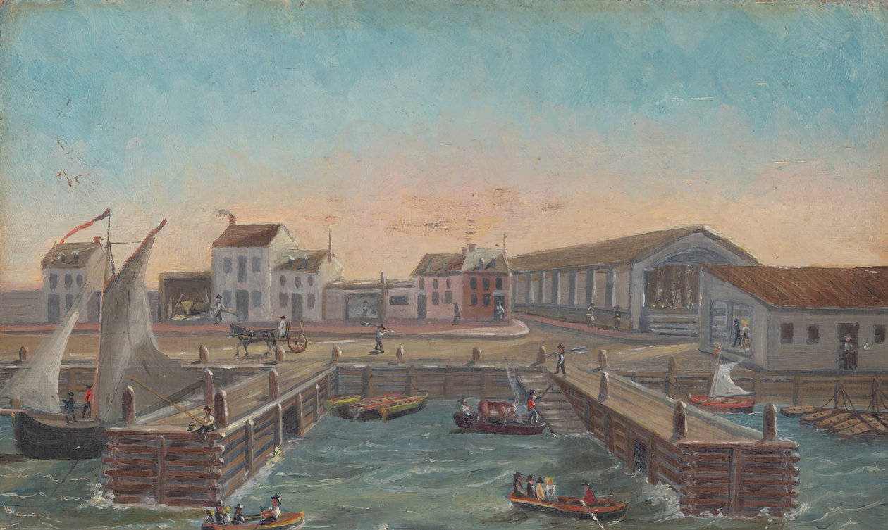 Gamle fergetrapper, 1870-tallet. av William P. Chappel