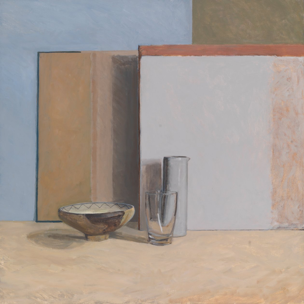 Peruansk bolle 03 (olje på panel) av William Packer