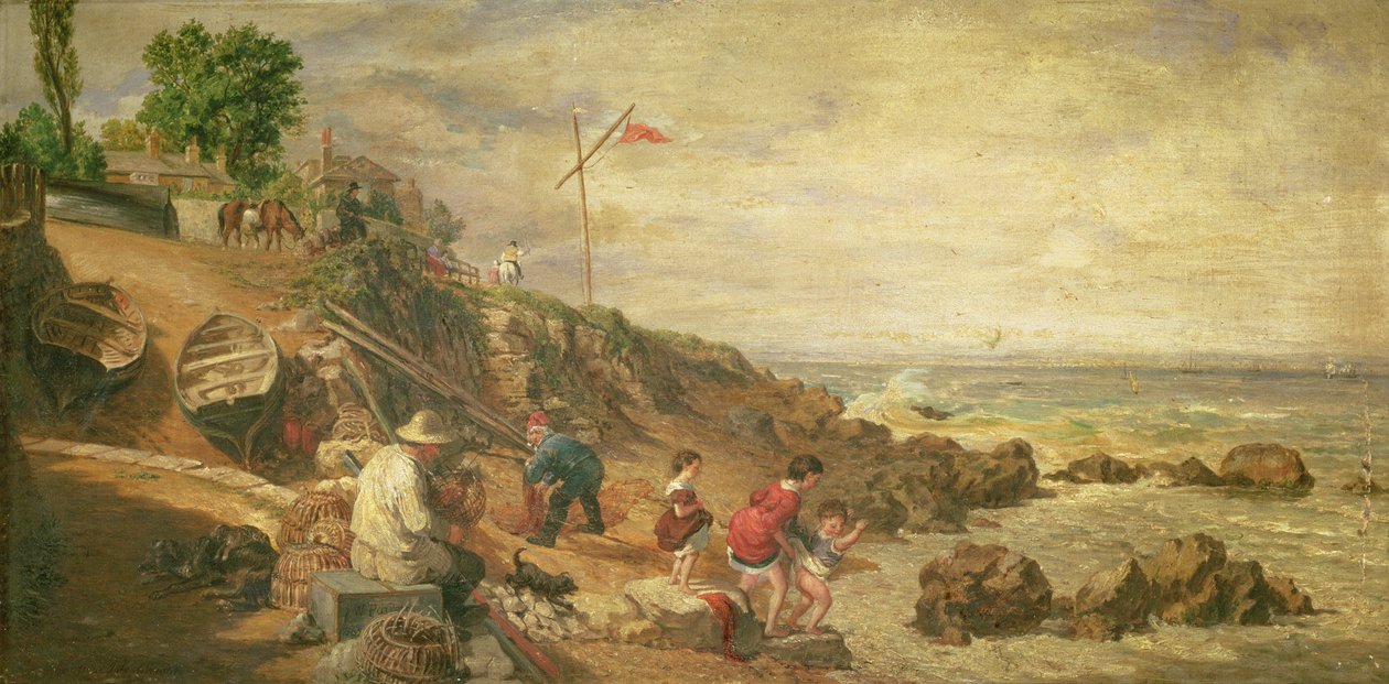 Havutsikt, Isle of Wight, 1865 av William Parrott