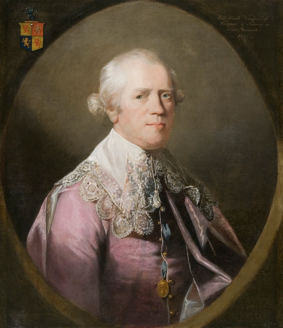 Robert Howell Vaughan, 1738 - 1792, c1784. av William Parry