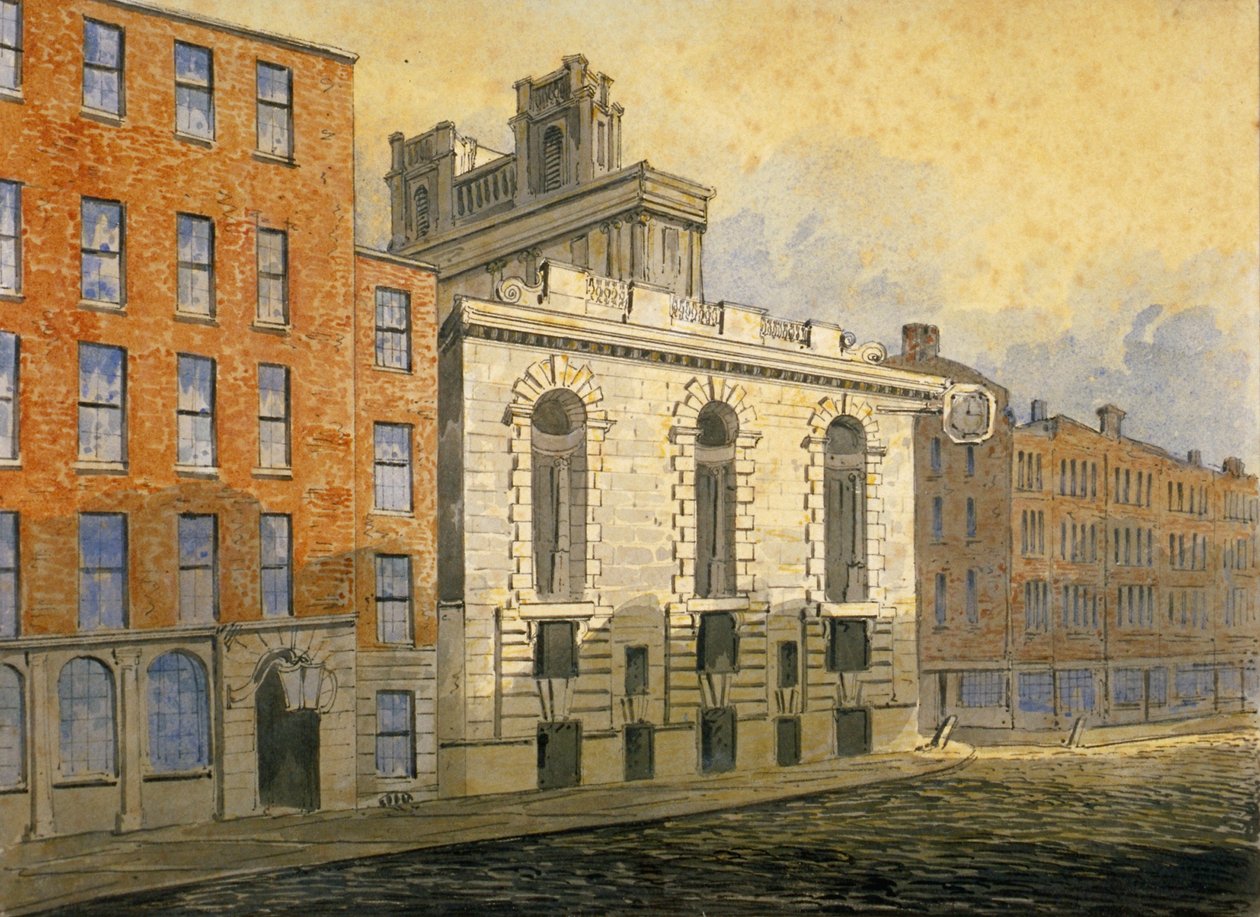 Lombard Street, City of London, 1815 av William Pearson