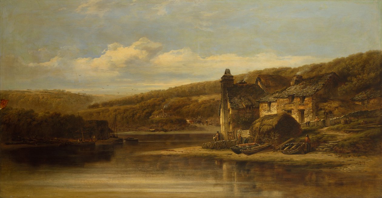 Nær Looe, Cornwall av William Pitt