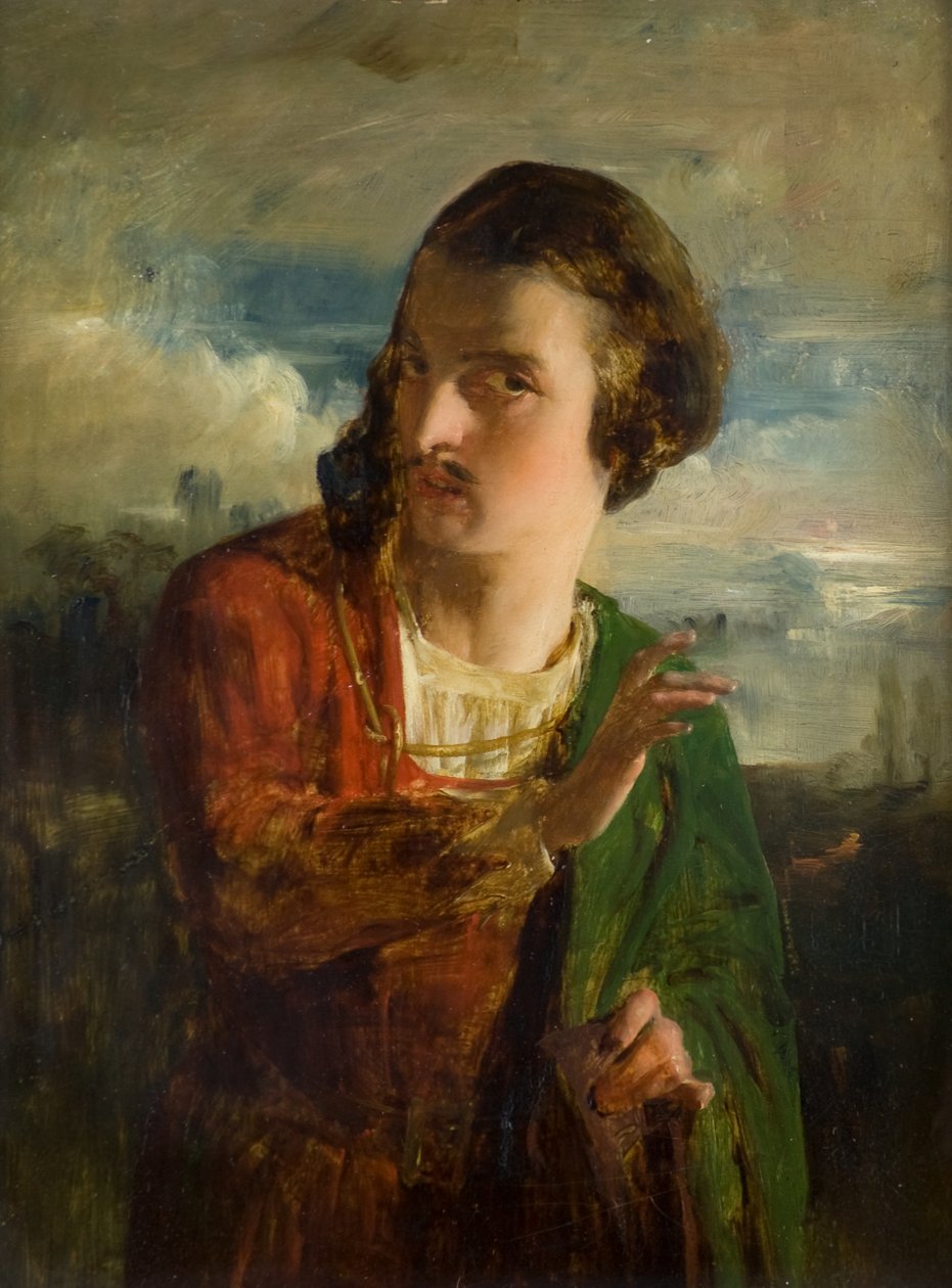 Selvportrett, ca. 1853 (olje på panel) av William Quiller Orchardson