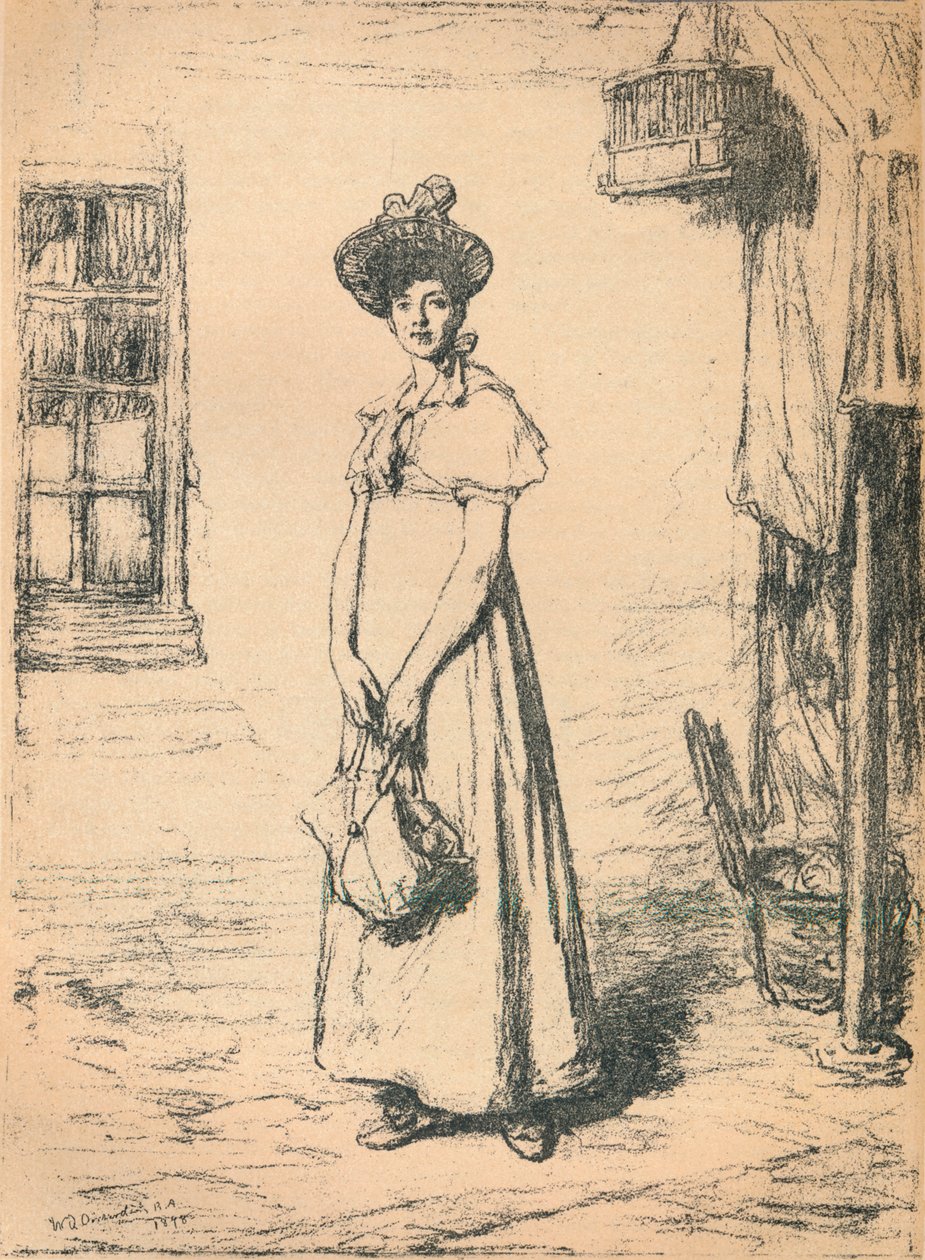 The Young Housewife Study, c1878. av William Quiller Orchardson