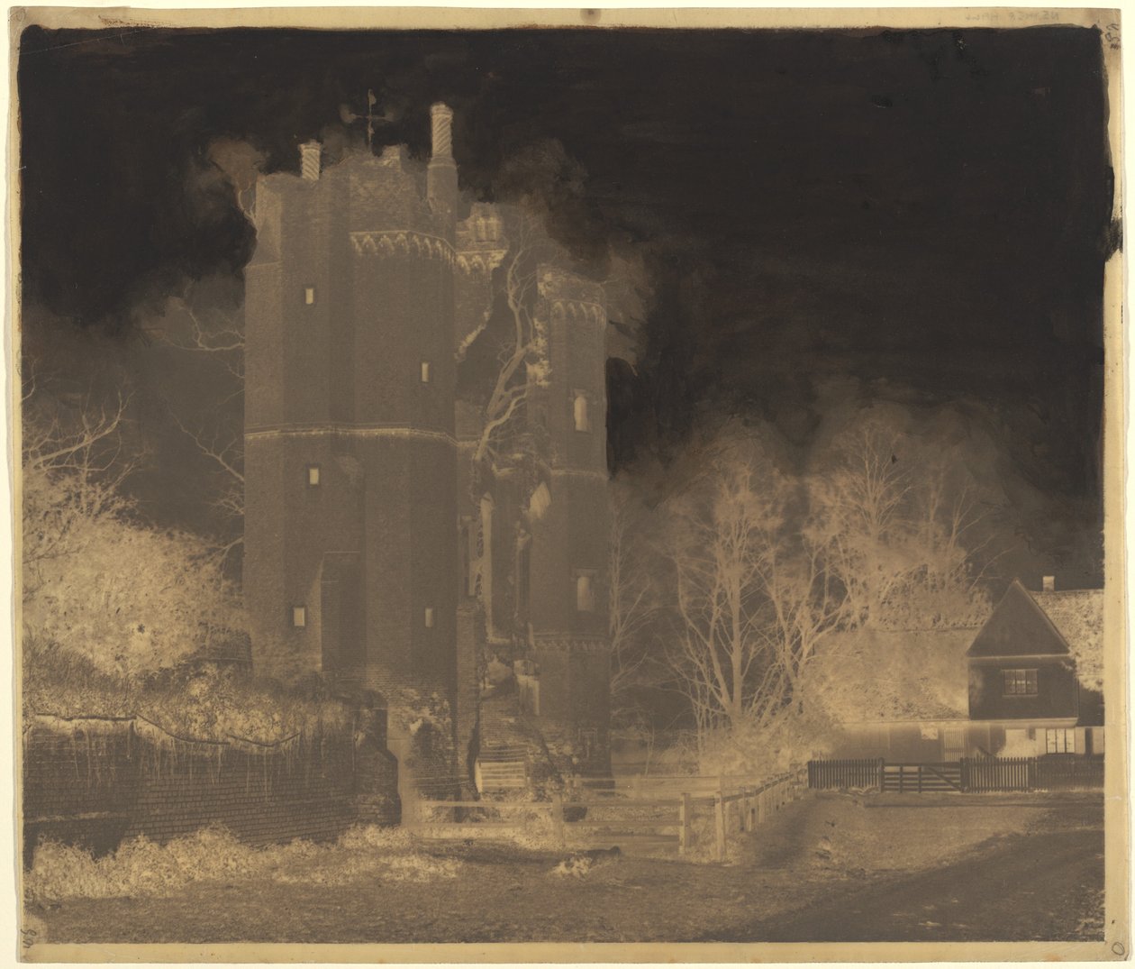 Nether Hall, 1850. av William Robert Baker