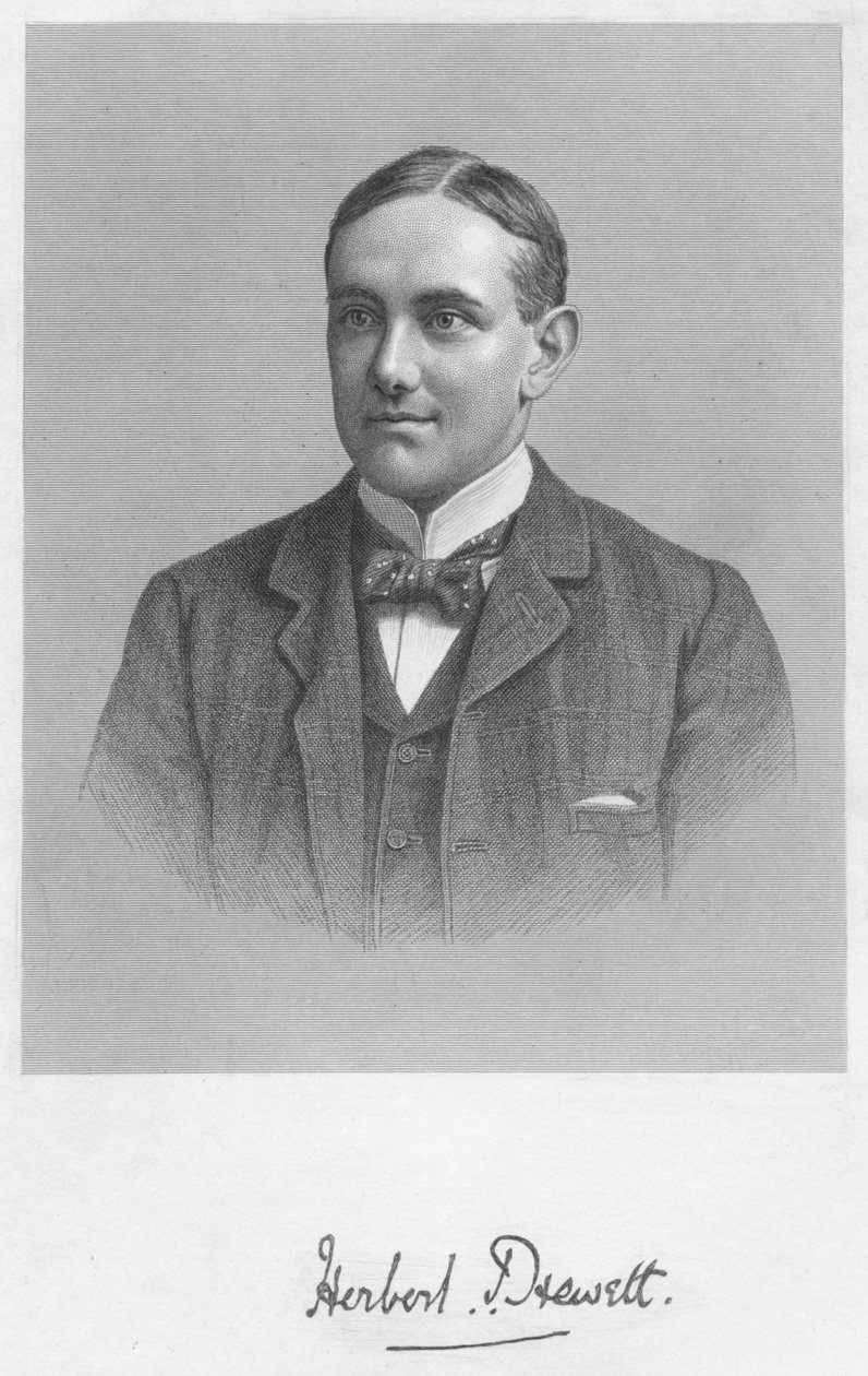 Herbert Drewett, 1893. av William Roffe