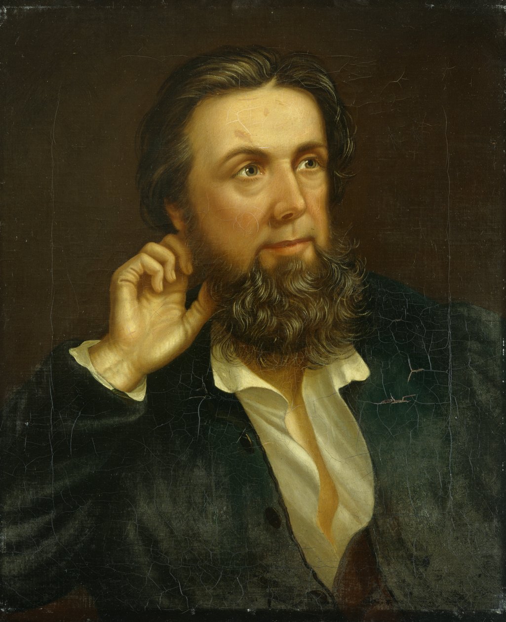 John Jones (Talhaiarn) 1846 (olje på lerret) av William Roos