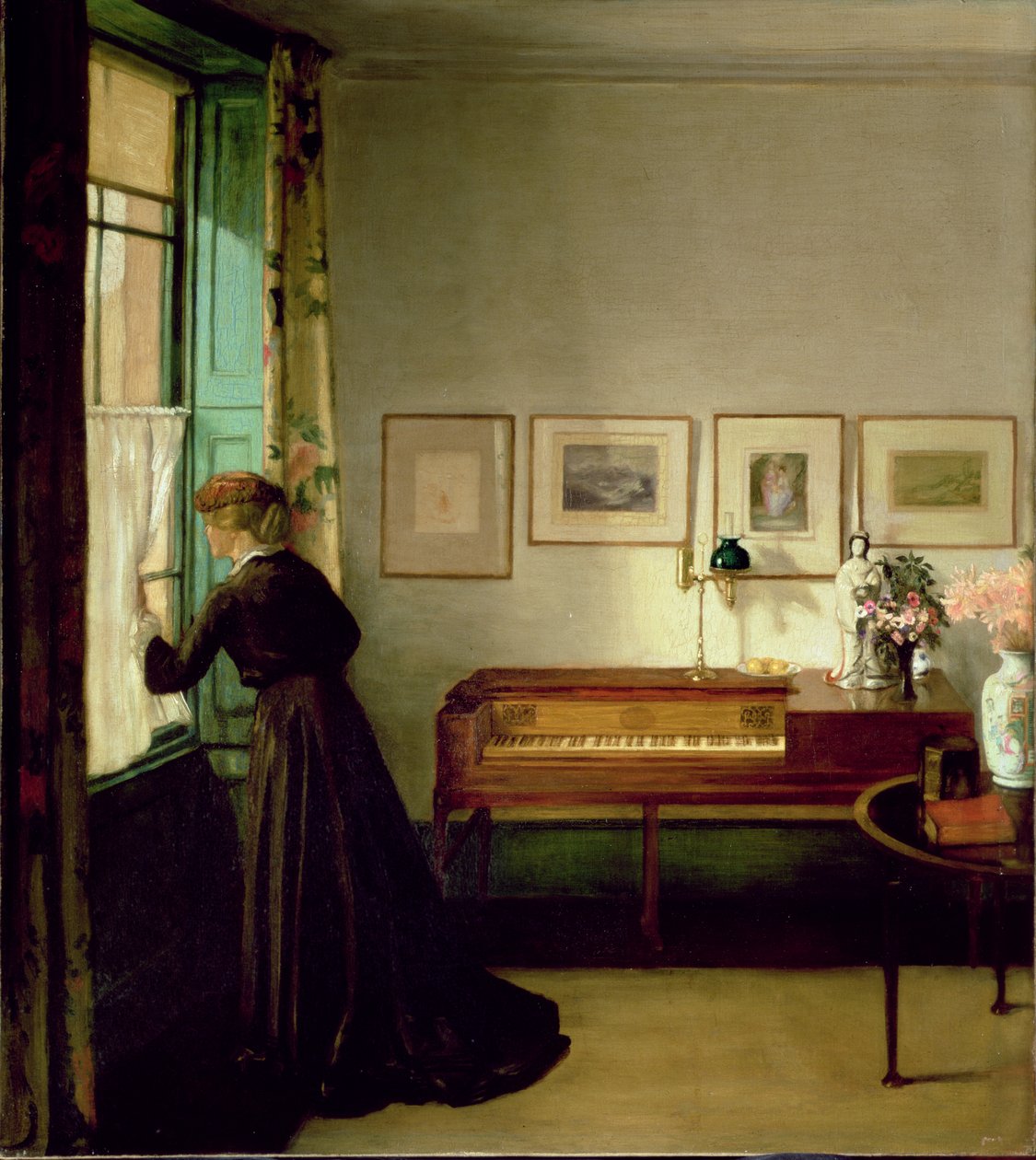 Et interiør av William Rothenstein