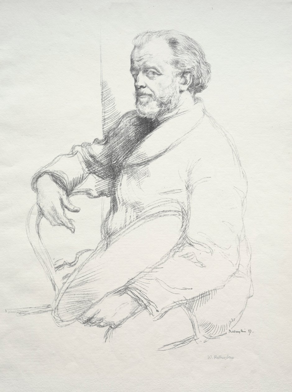 Henri Fantin-Latour, 1897. av William Rothenstein