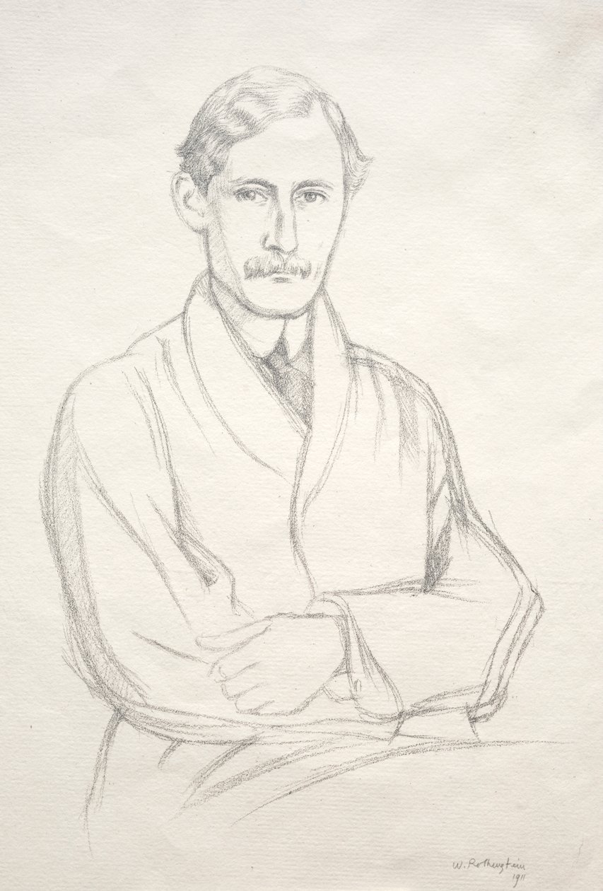 J.E. Spingarn av William Rothenstein