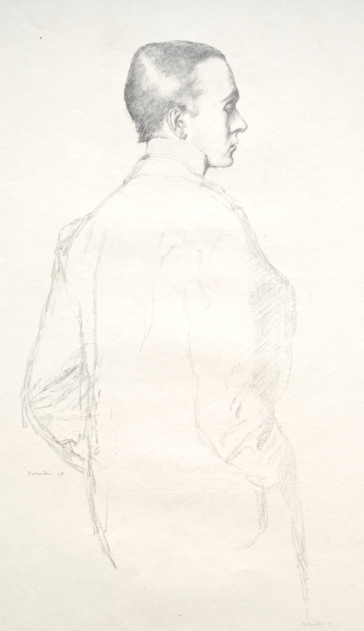 Max Beerbohm av William Rothenstein
