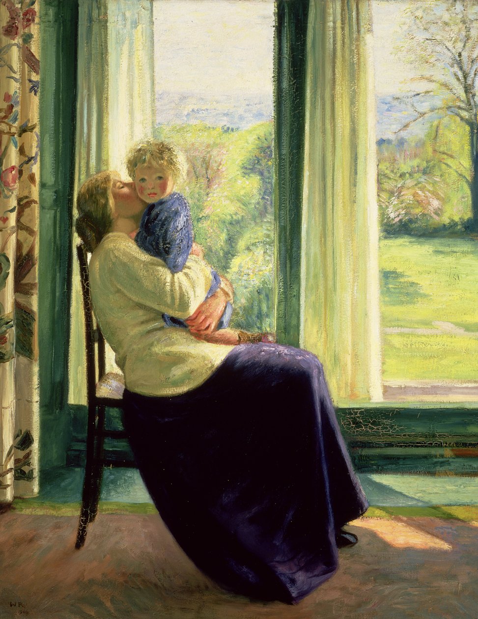 Våren - Morgenrommet av William Rothenstein