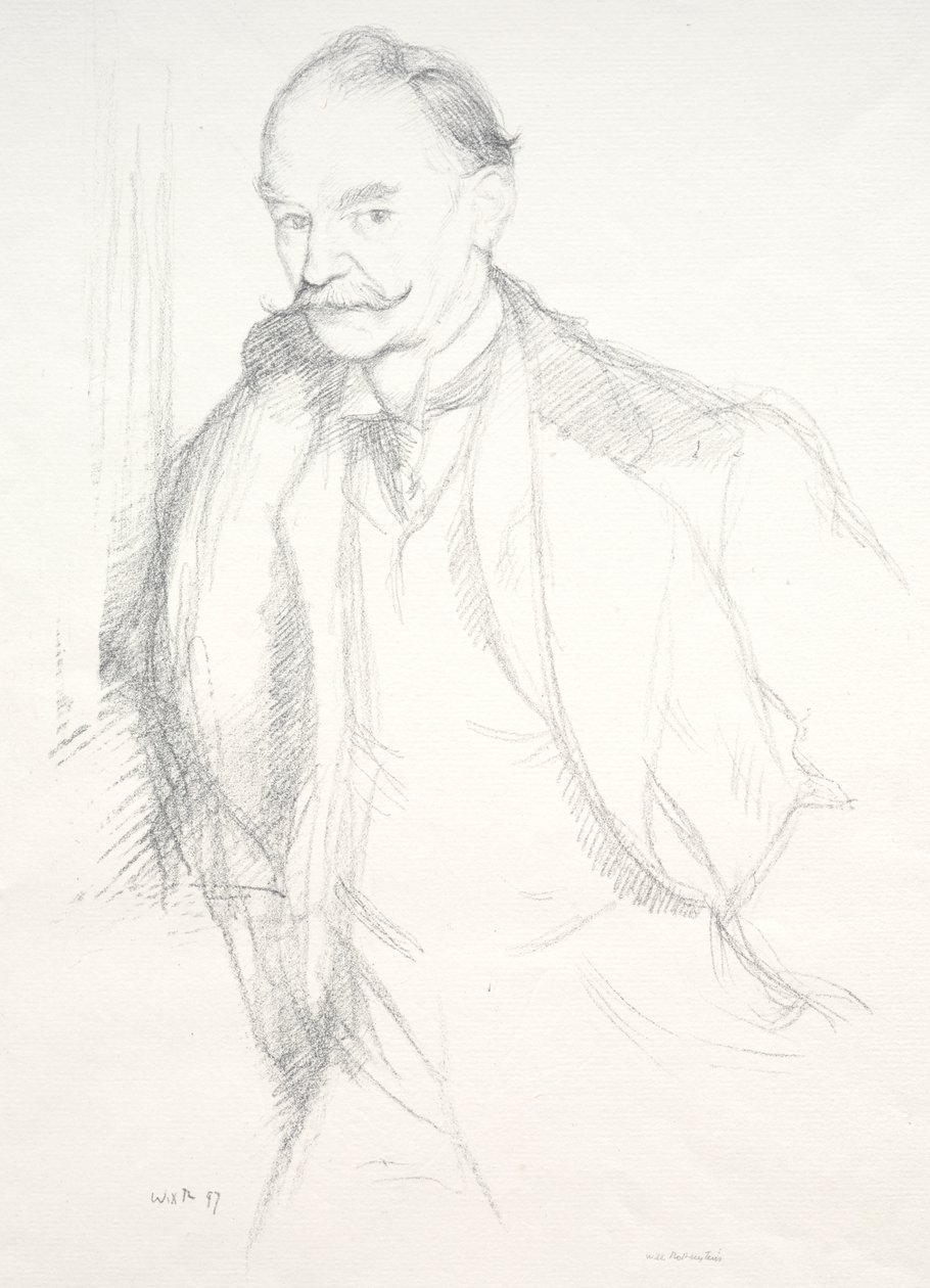 Thomas Hardy av William Rothenstein