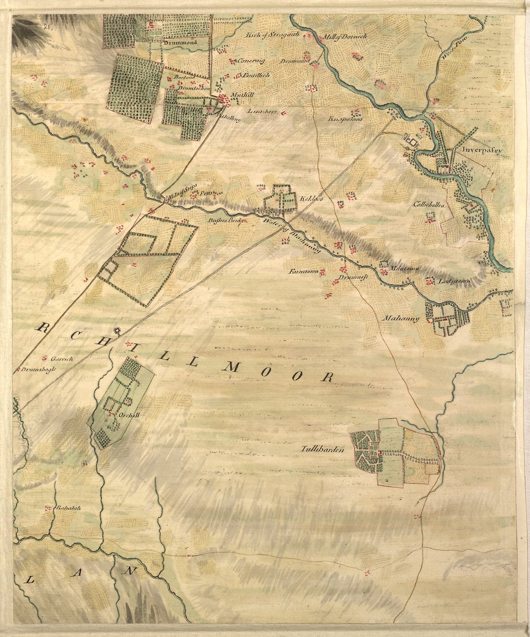 Roy Military Survey of Scotland av William Roy