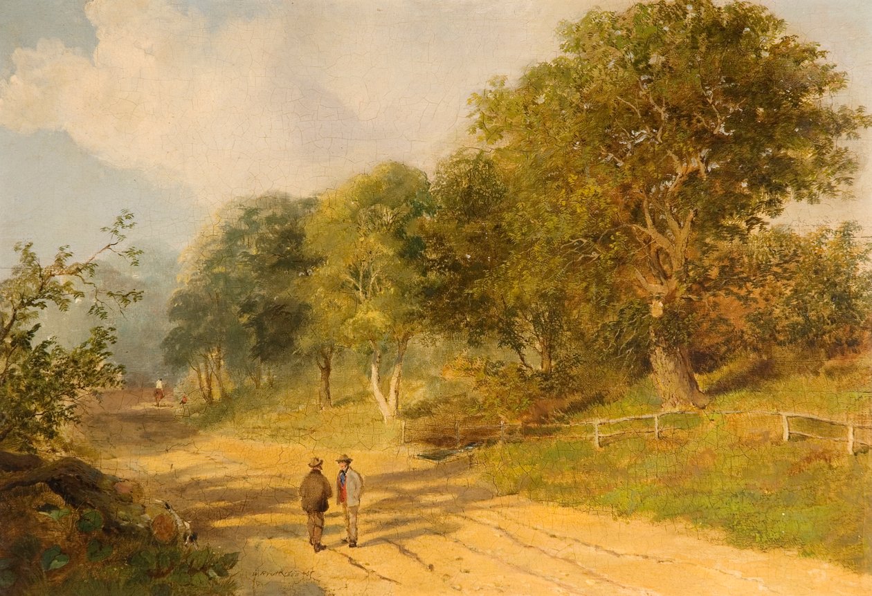 Veien til Redheugh Hall, 1856 av William Ryott