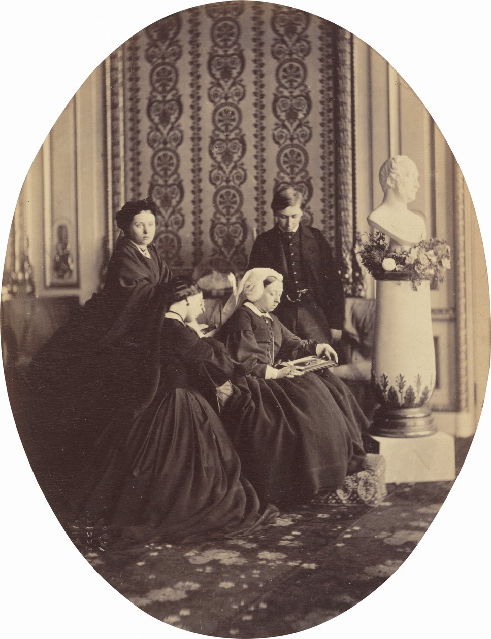 Dronning Victoria i sorg, 1862. av William Samuel Bambridge