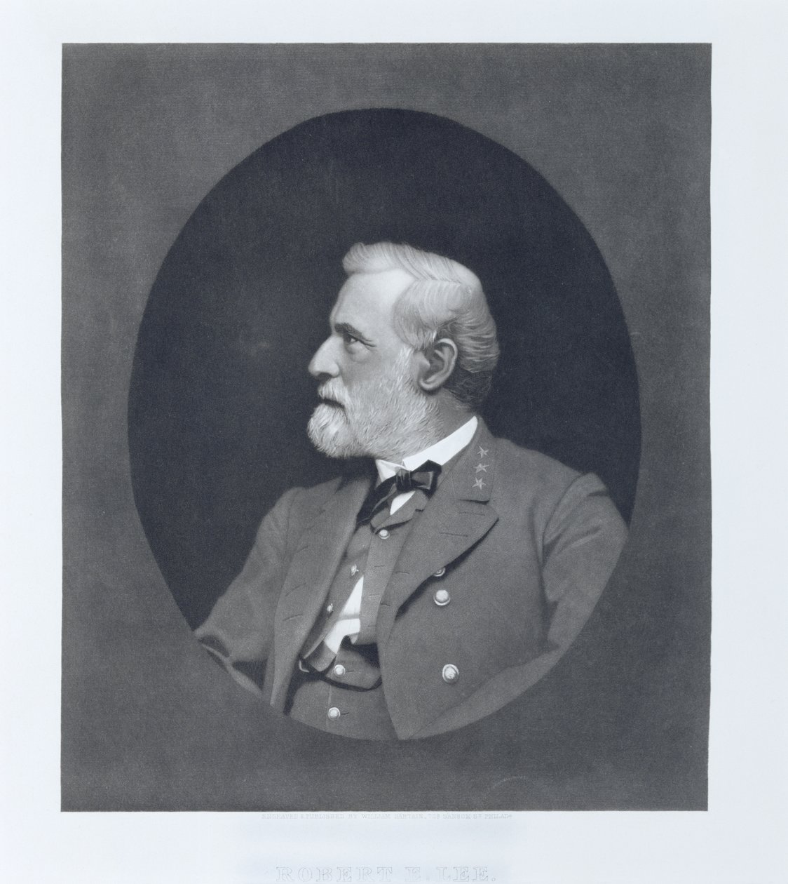 Robert E. Lee, ca. 1868 (mezzotint) av William Sartain