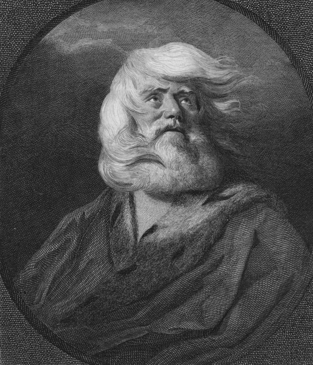 Kong Lear, c1800 av William Sharp