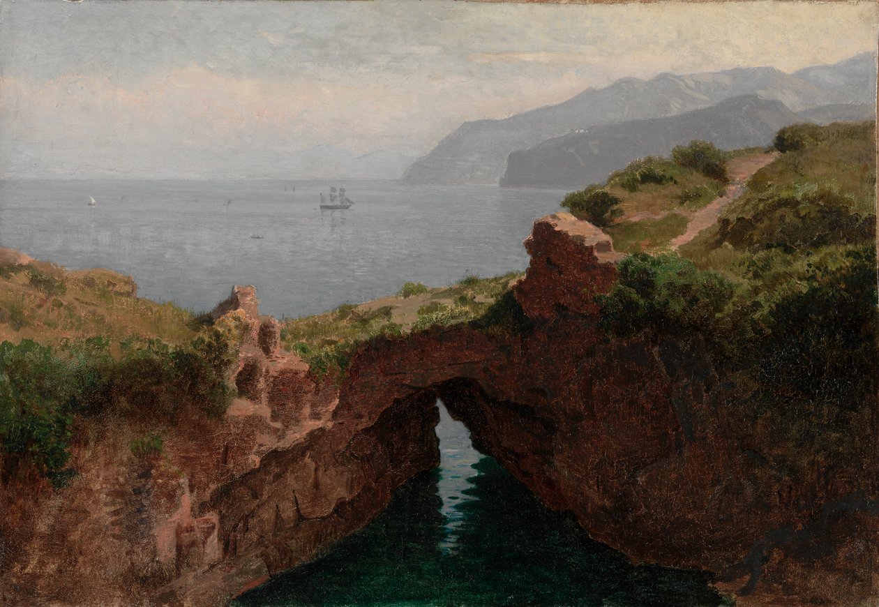 Natural Arch, Capri, 1856. av William Stanley Haseltine