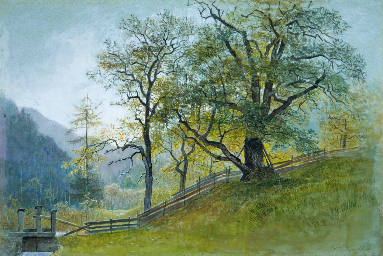 Vahrn i Tyrol nær Brixen. av William Stanley Haseltine