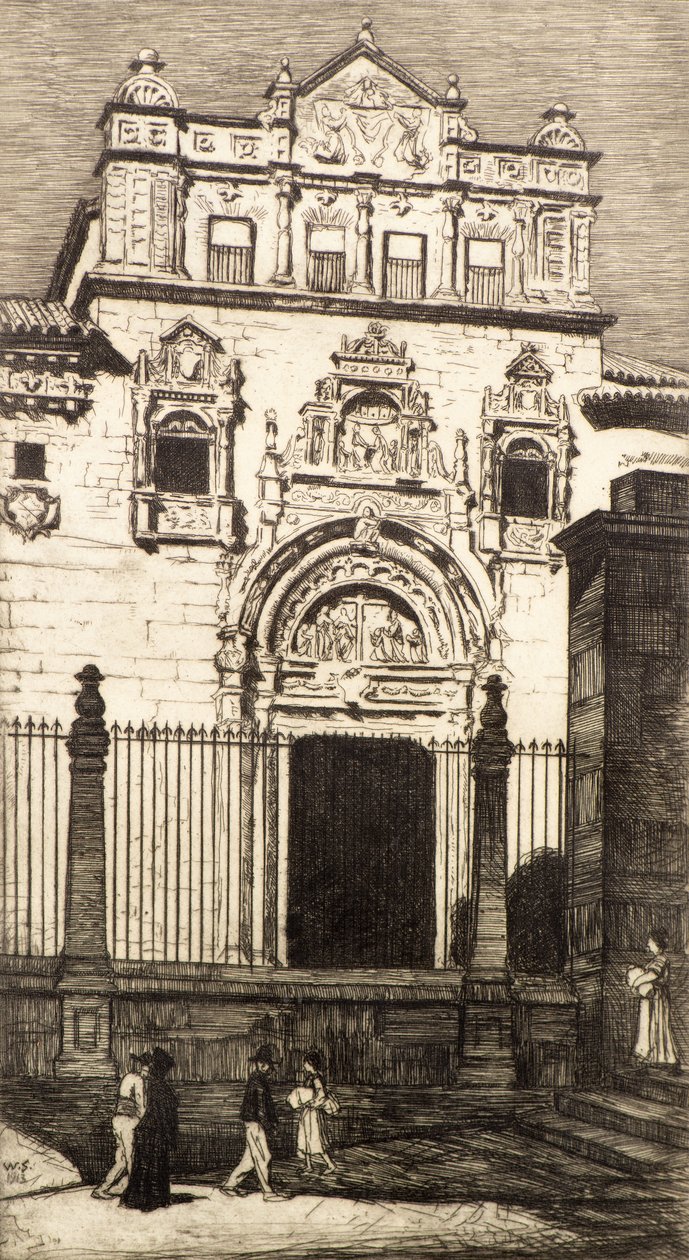 Doorway, Santa Cruz, Toledo av William Strang