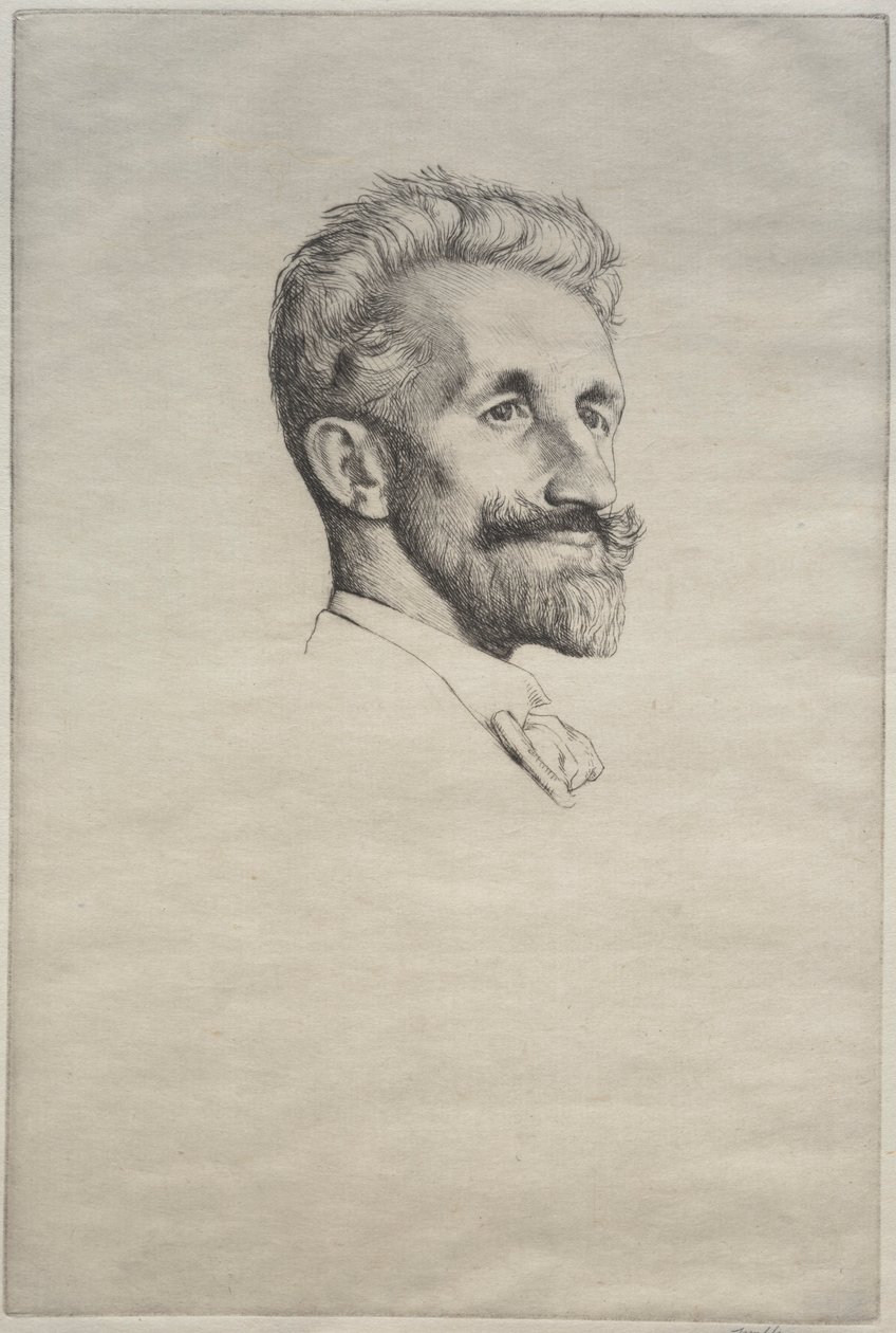 Robert Bontine Cunningham Graham, 1898. av William Strang