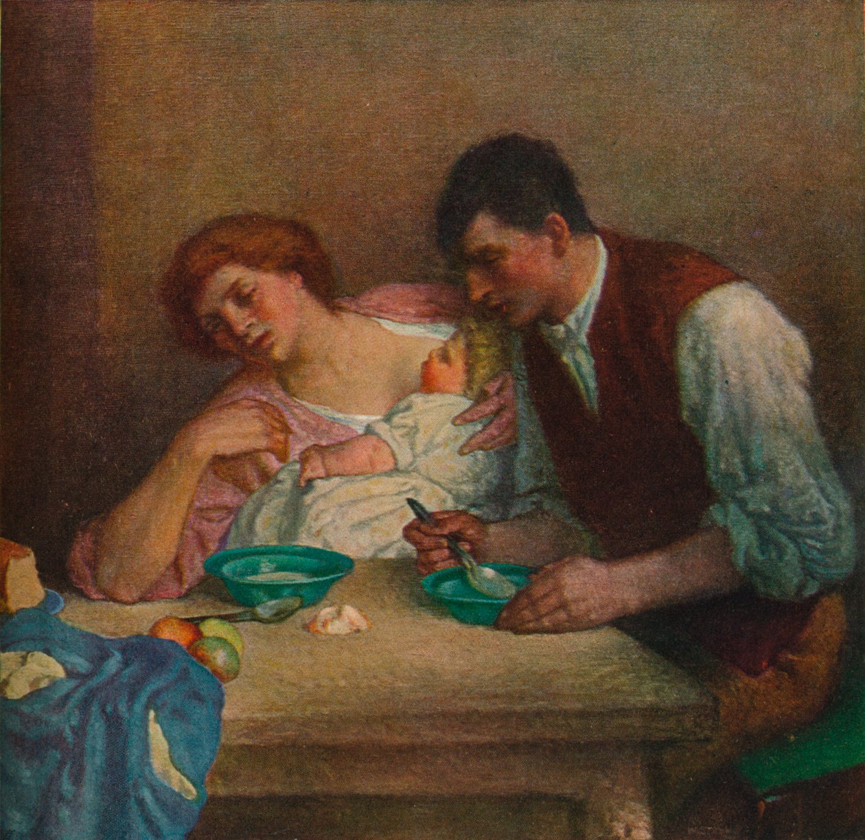 Nattverdstid, 1905, 1906 av William Strang