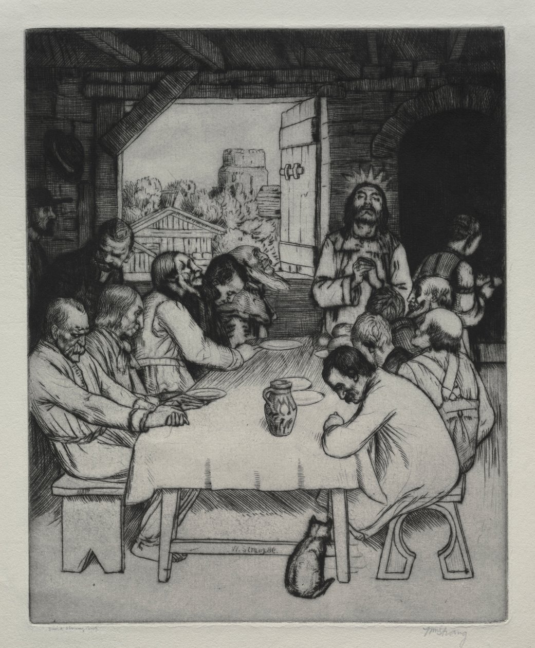 Det siste måltid av William Strang