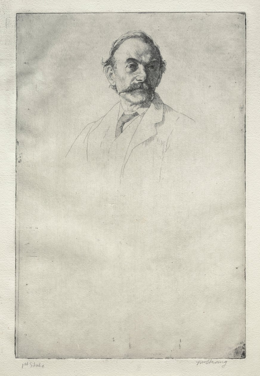 Thomas Hardy, nr. 1, 1893. av William Strang